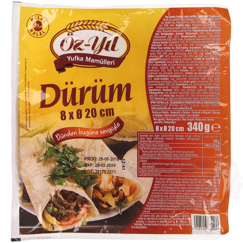 Öz-Yil - Fladenbrot aus Weizenmehl "Dürüm"