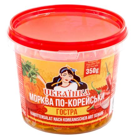 Морковь Украинка по-корейски острая 350 г
