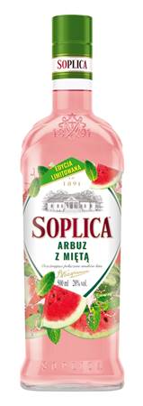 Soplica - Likör - Wassermelone-Minze 28% 0,5L