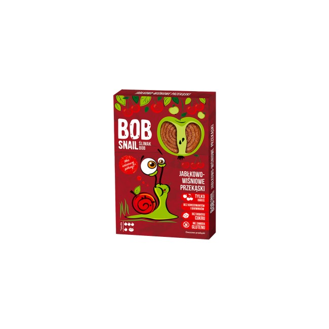 Bob Snail gerollte Früchte Apfel/Kirsche, 60G