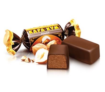 Roshen Schokokonfekt "Kara-Kum", Gewicht