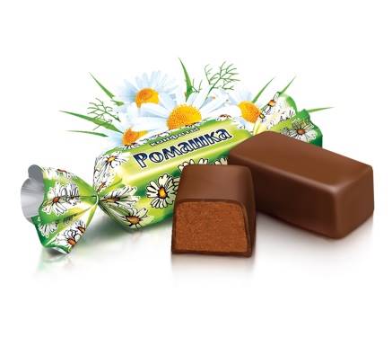 Шоколадные конфеты Roshen Romaschka, весовые