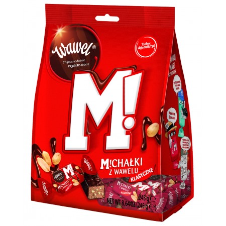 КОНФЕТЫ ШОКОЛАДНЫЕ MIHAŁKI CLASSIC ВАВЕЛЬ, 245Г