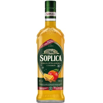 Soplica - Likör -Orange-Apfel-Zimt 28% 0,5L