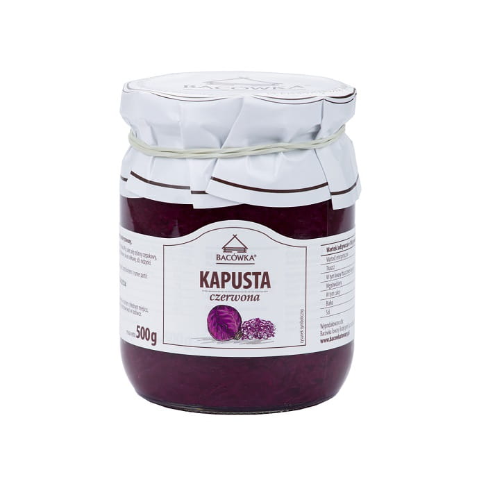 КРАСНАЯ КАПУСТА БАЦОВКА, 500 Г