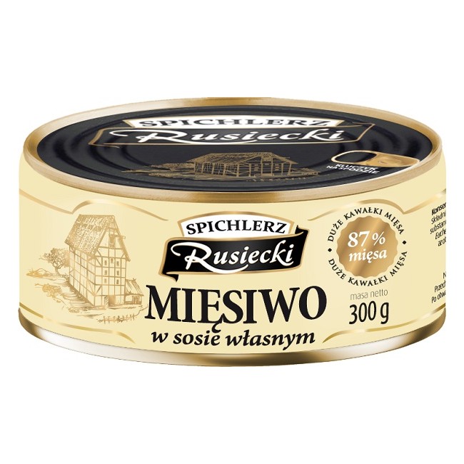 Мясо Rusiecki PREMIUM в соусе, 300 г