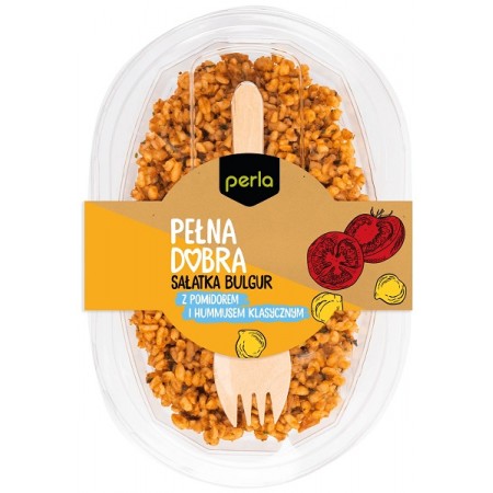 PERLA BULGURSALAT MIT TOMATENPASTE UND KLAS.HUMMUS, 220G