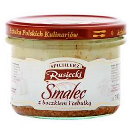 Русецкое сало с беконом/луком, 160 г