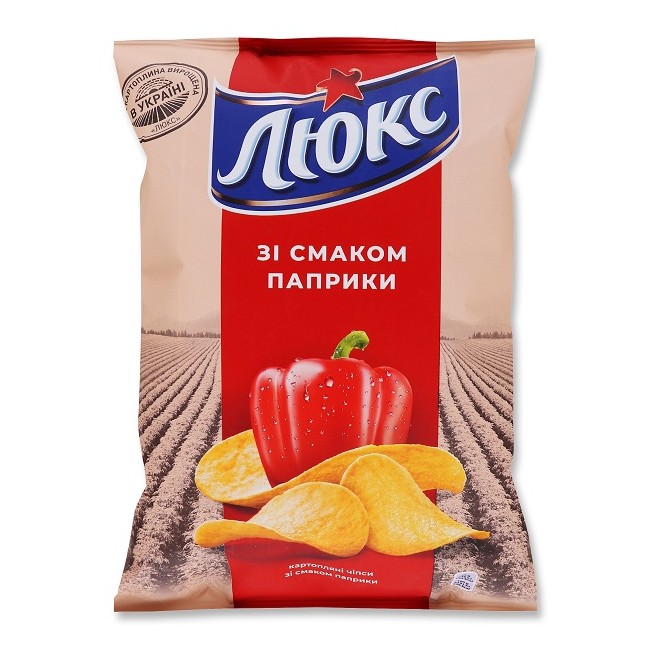 CHRUPKI ZIEMNIACZANE LUX O SMAKU PIEPRZOWYM, 133 G