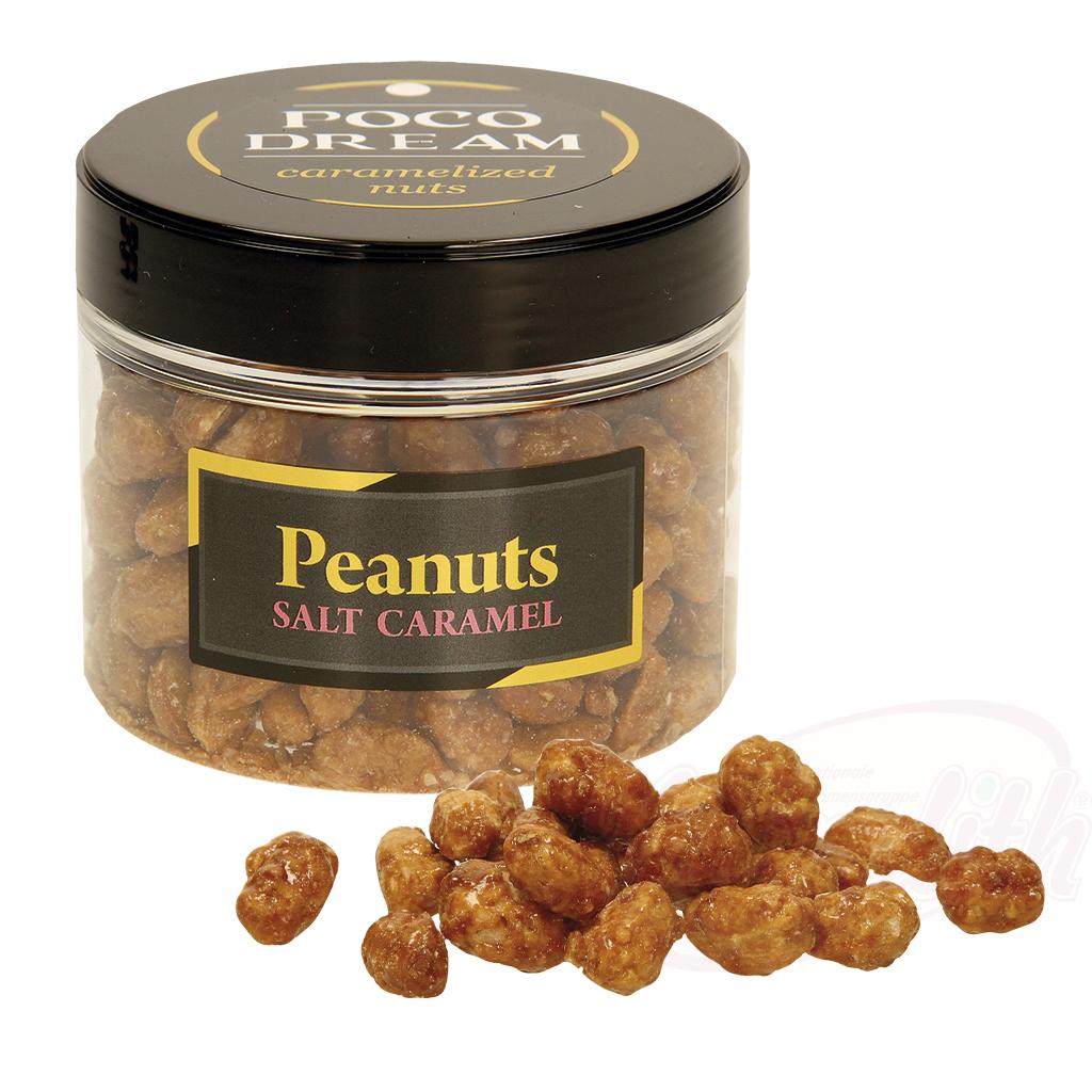 Karamell. Erdnusskerne mit Salz Rizos Nuts