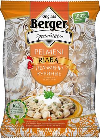 BERGER Pelmeni Ryaba/Kurczak 900G