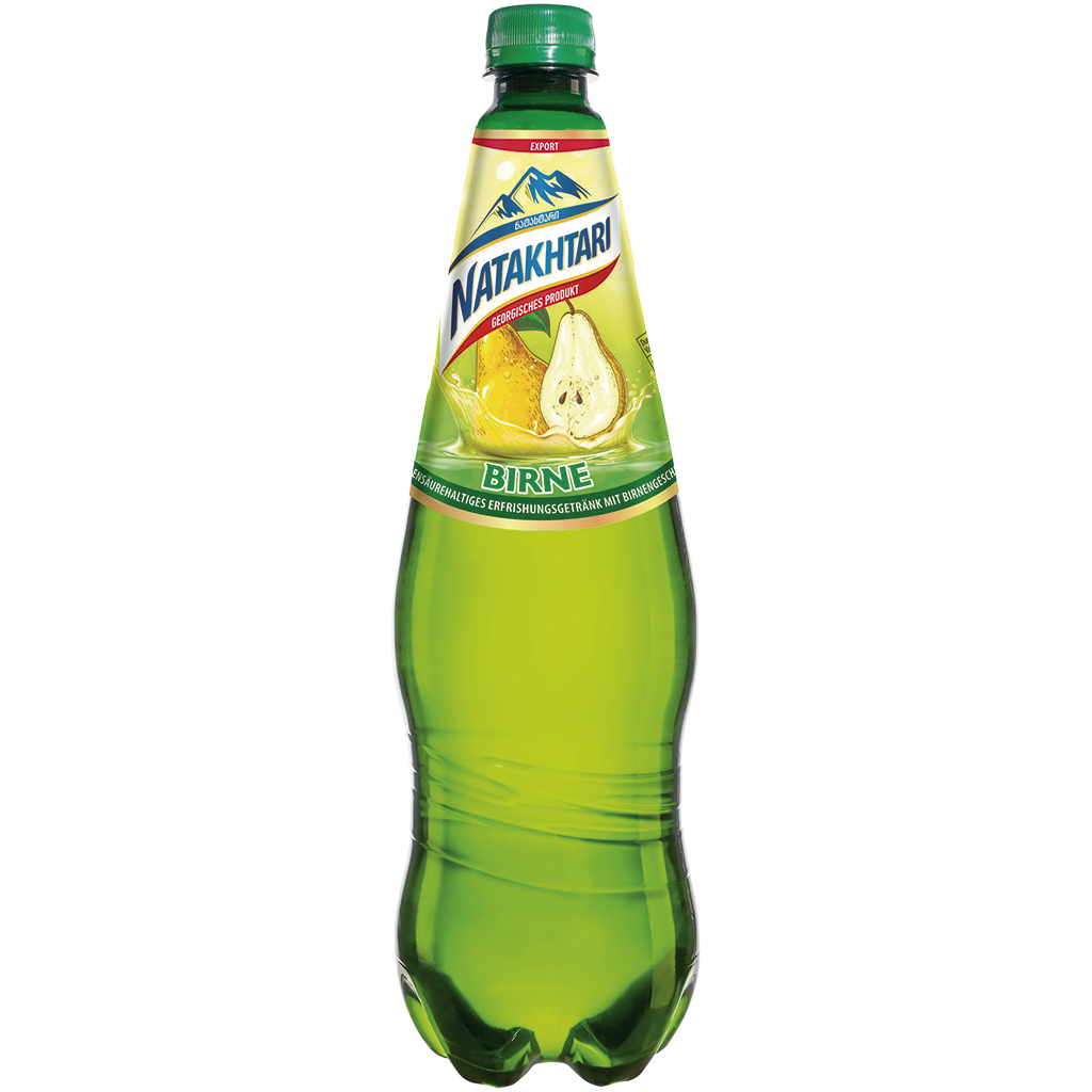 Natakhtari-Getränk mit Birnengeschmack, 1L PET