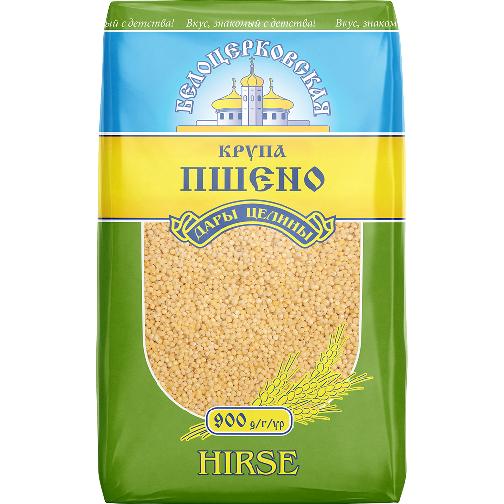 Белозерковская пшено, 900 г