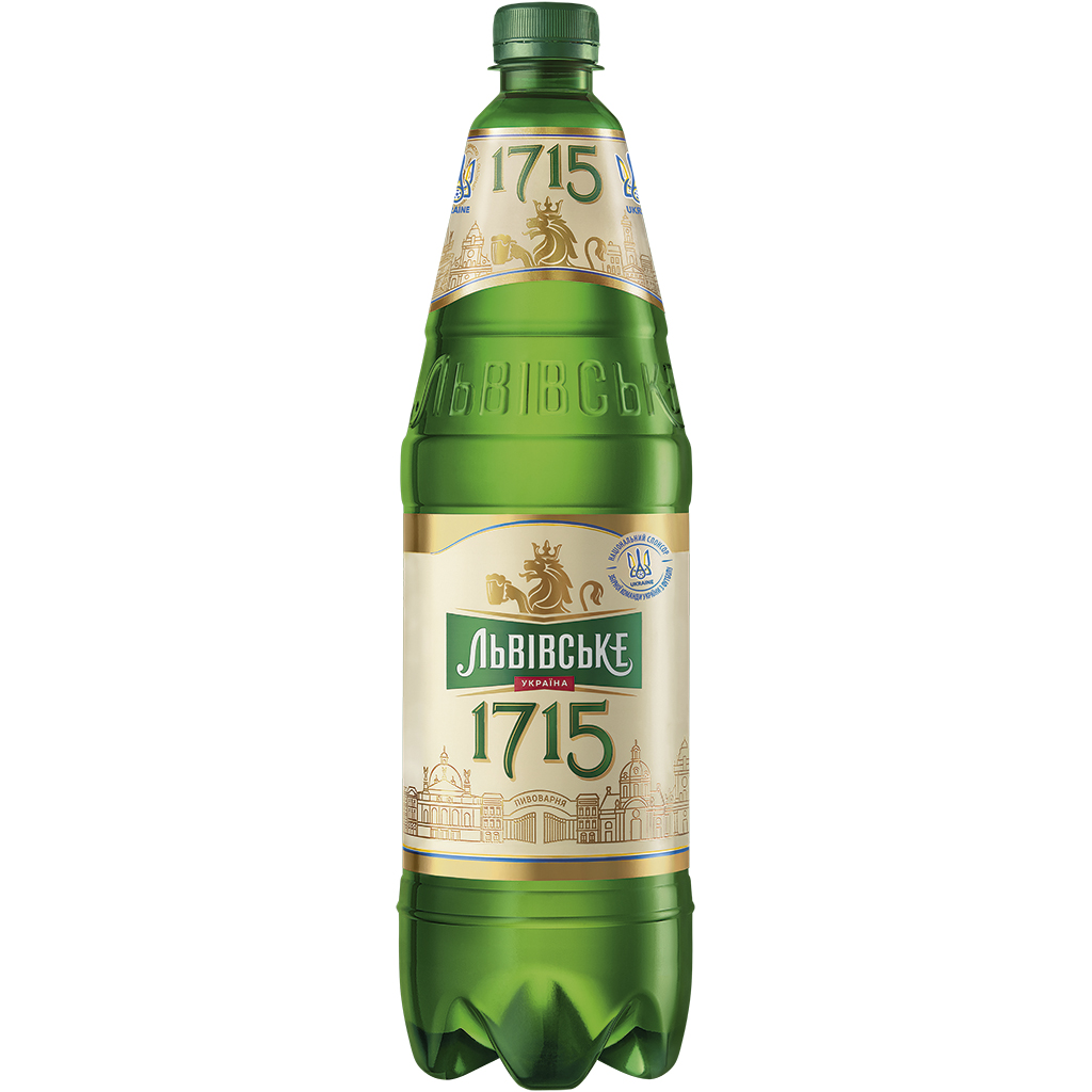 Bier "LVIVSKE 1715" hell, 1L