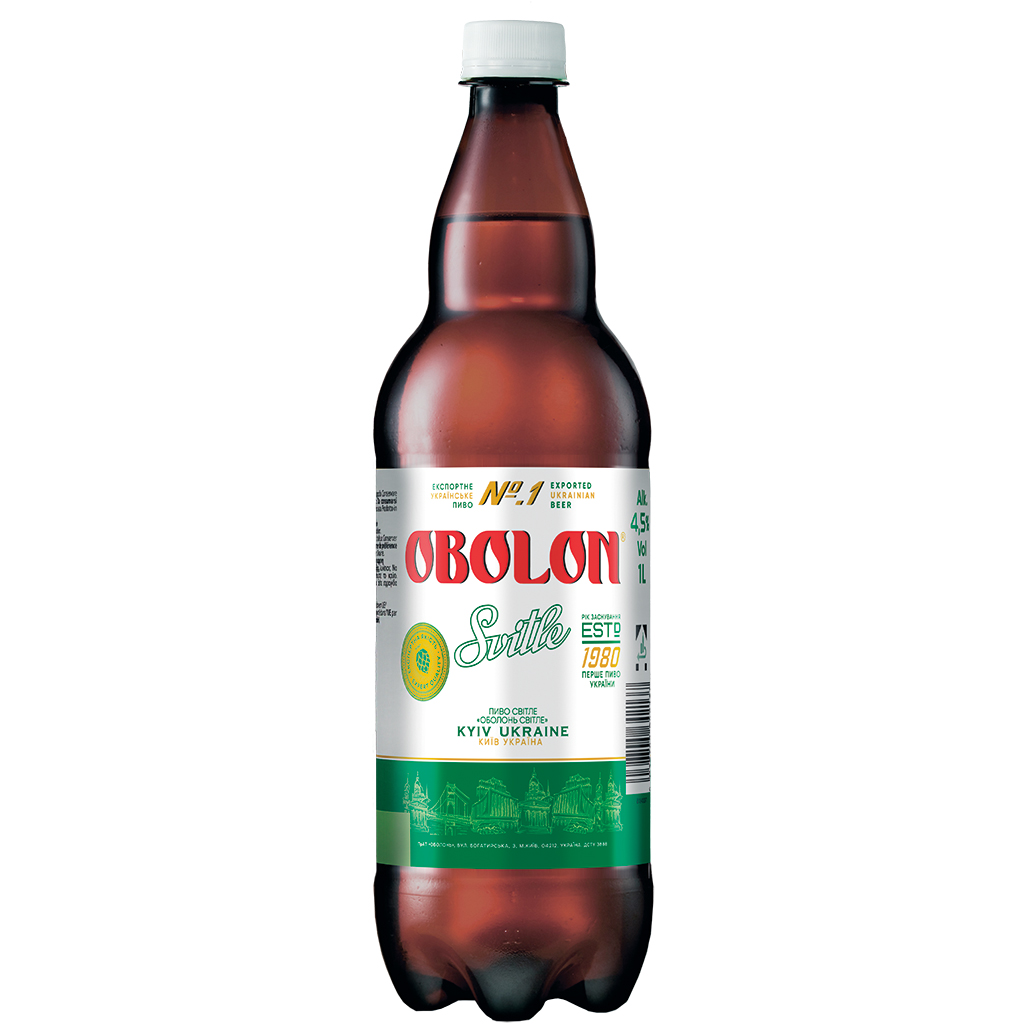 Bier "Obolon", 11GP, 4,5%, 1L PET