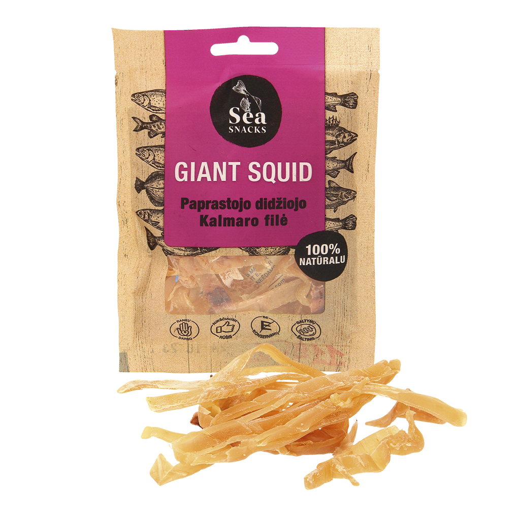 Kawałki kalmarów "Przekąski morskie"