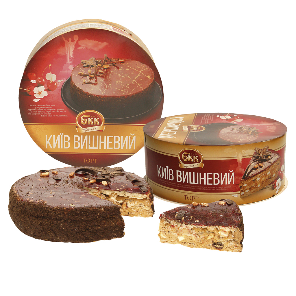 Torte "Kiev" mit getrockneten Kirschen, 850G