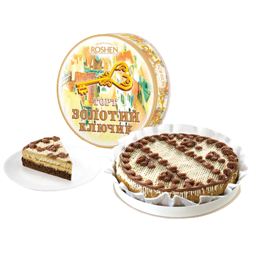 Torte "Solotoj Kljuchik" Roshen, 500G