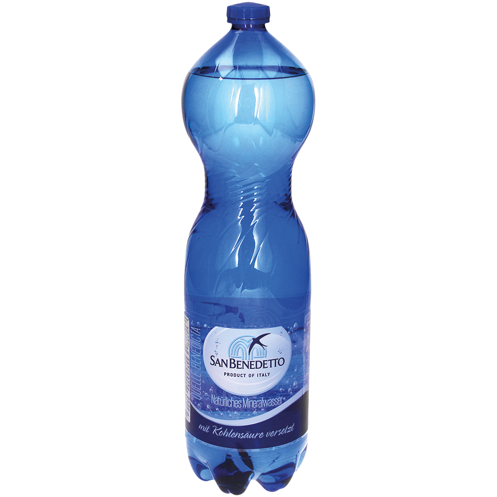 Mineralwasser mit Kohlensäure "San Benedetto" , 1,5L