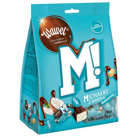Кокос Michalki кондитерський Wawel, 245G