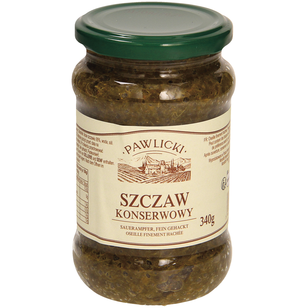Szczaw Pawlicki drobno posiekany, 340G