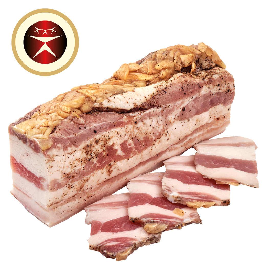 Schweinebauchspeck vorgegart "Speck vom Fass" Riga Standard, Gewicht