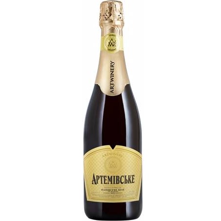 Artemivske Wein Sekt weiss halbtrocken,12%, 0,75L