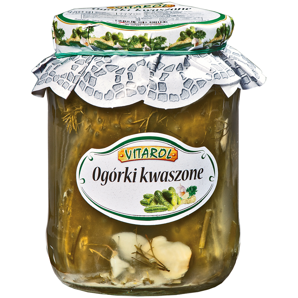 Vitarol Salzgurken nach Hausmacher Art, 650G
