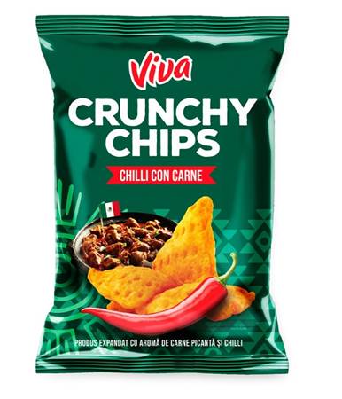 Viva Chips mit Chilli/Fleisch Geschmack, 100G