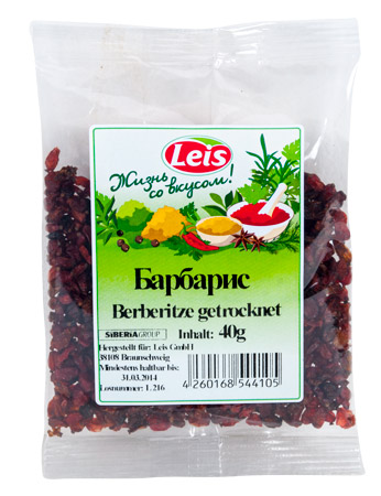 LEIS Barbaris/Berberitze getrocknet, 40G