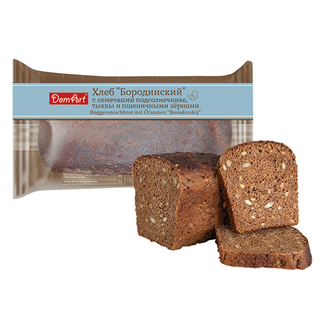 Roggenmischbrot mit Ölsamen "Borodinskij" DOMART, 350G