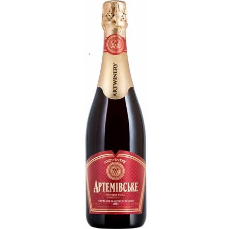 Artemivske Wein sekt rot semisüss,12%,0,75L