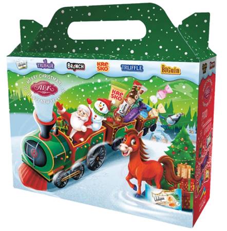 Schokokonfekt Neujahrszug AVK, 750G