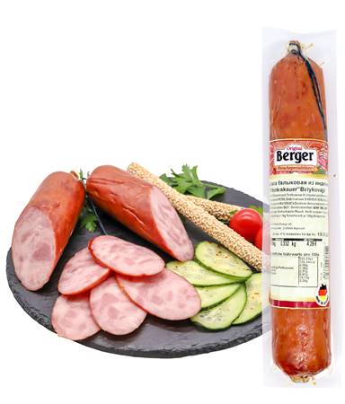 Berger Geflügelwurst Balykovaja, Gewicht