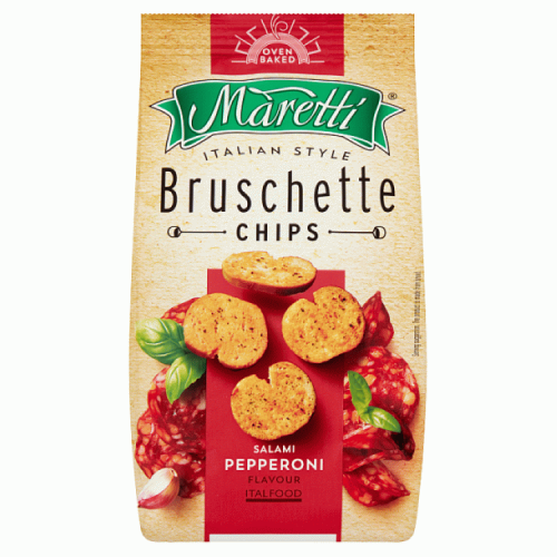Gebackene Brotringe mit Salamigeschmack, 70G