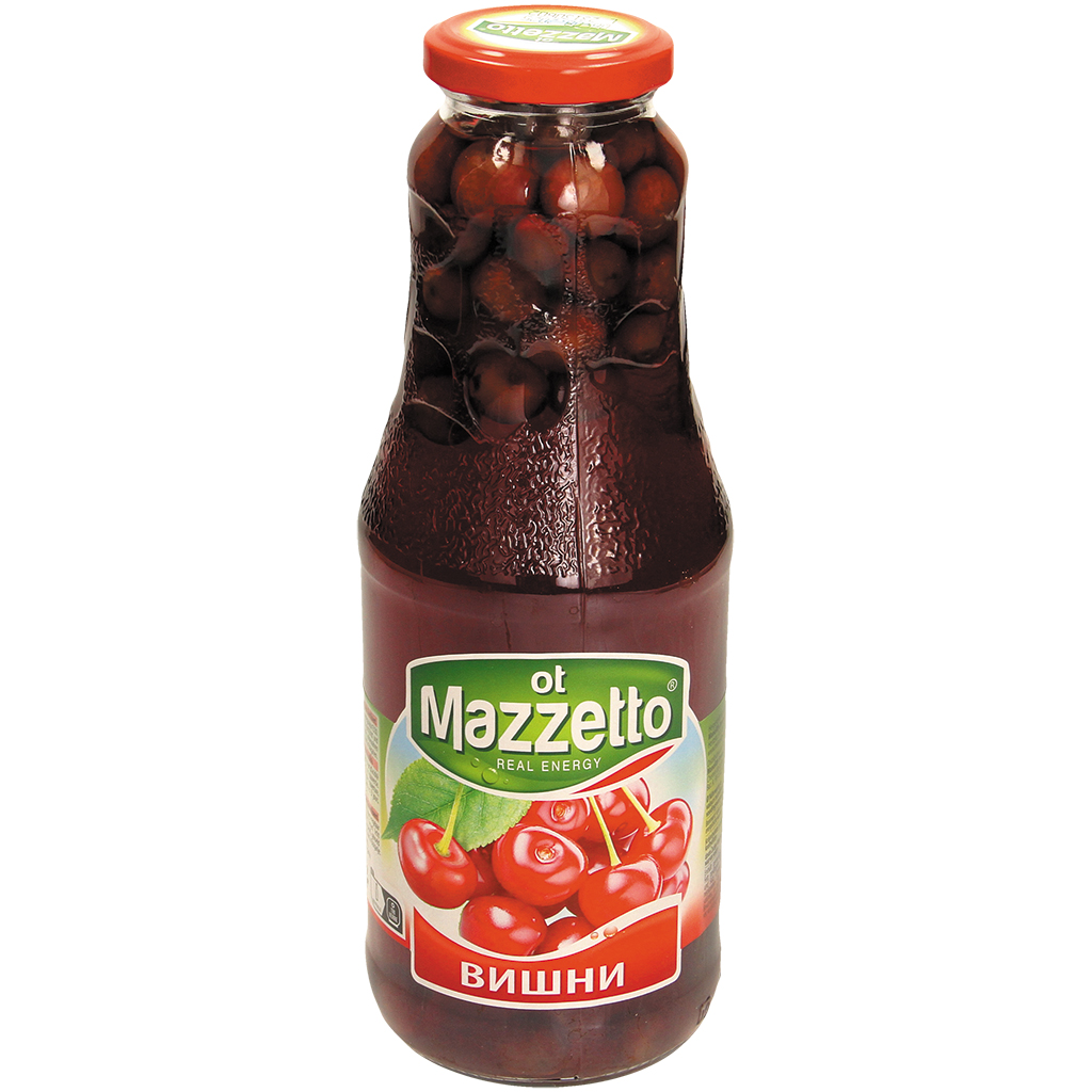 Erfrischungsgetränk mit Suerkirschen Mazzetto, 1L
