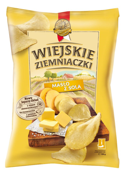 Chips Salzbuttergeschmack, 130G