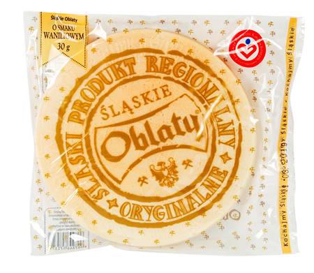 Runde "Oblaty" Teigplatten m.Vanillegeschm., 30G