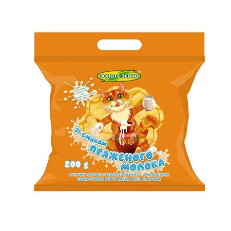 Zerno Maisstäbchen Milch-Karamell Geschm., 200G