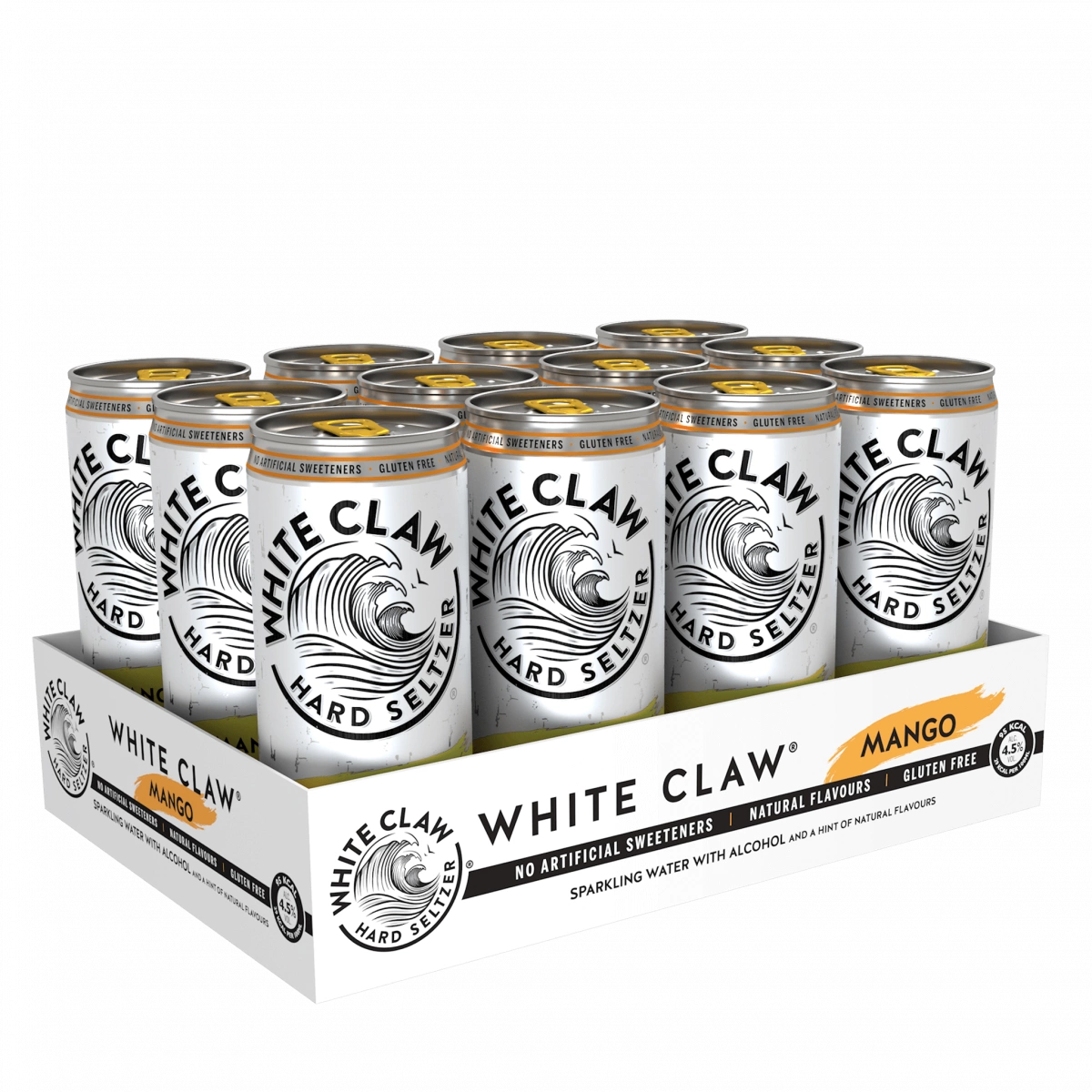 White Claw Hard Seltzer Mango 4,5% vol, 330ML