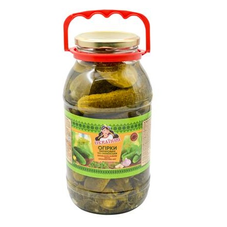 Ukrainka Eingelegte Gurken "Po-ukrainsky", 1800G