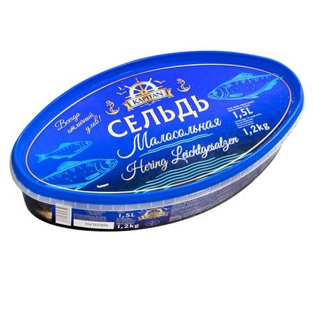 Kapitan Hering leichtgesalzen, 1,2KG
