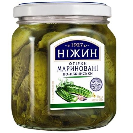 Nezhin Eingelegte Gurken "Po-Nezhynski", 450G