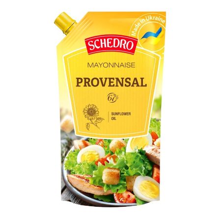 Majonez sałatkowy „Prowansalski”, zawartość tłuszczu 67%, 300 g