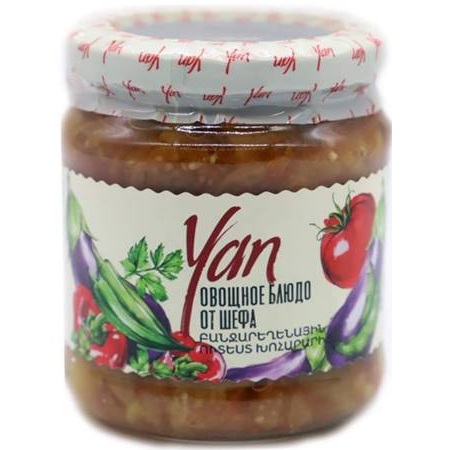 YAN Овочева закуска, 450 г
