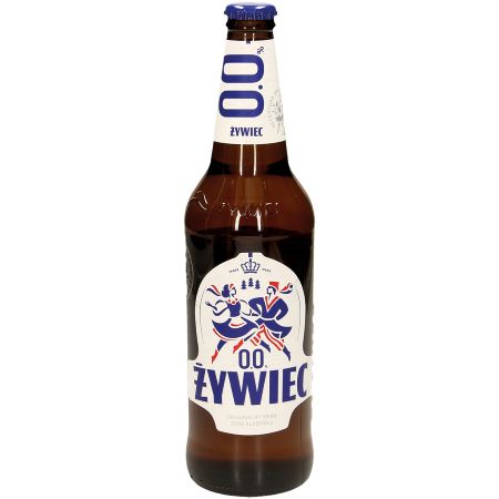 Bier "ZYWIEC 0,0%" Alk. 0,0% vol., 0,5L Fl.